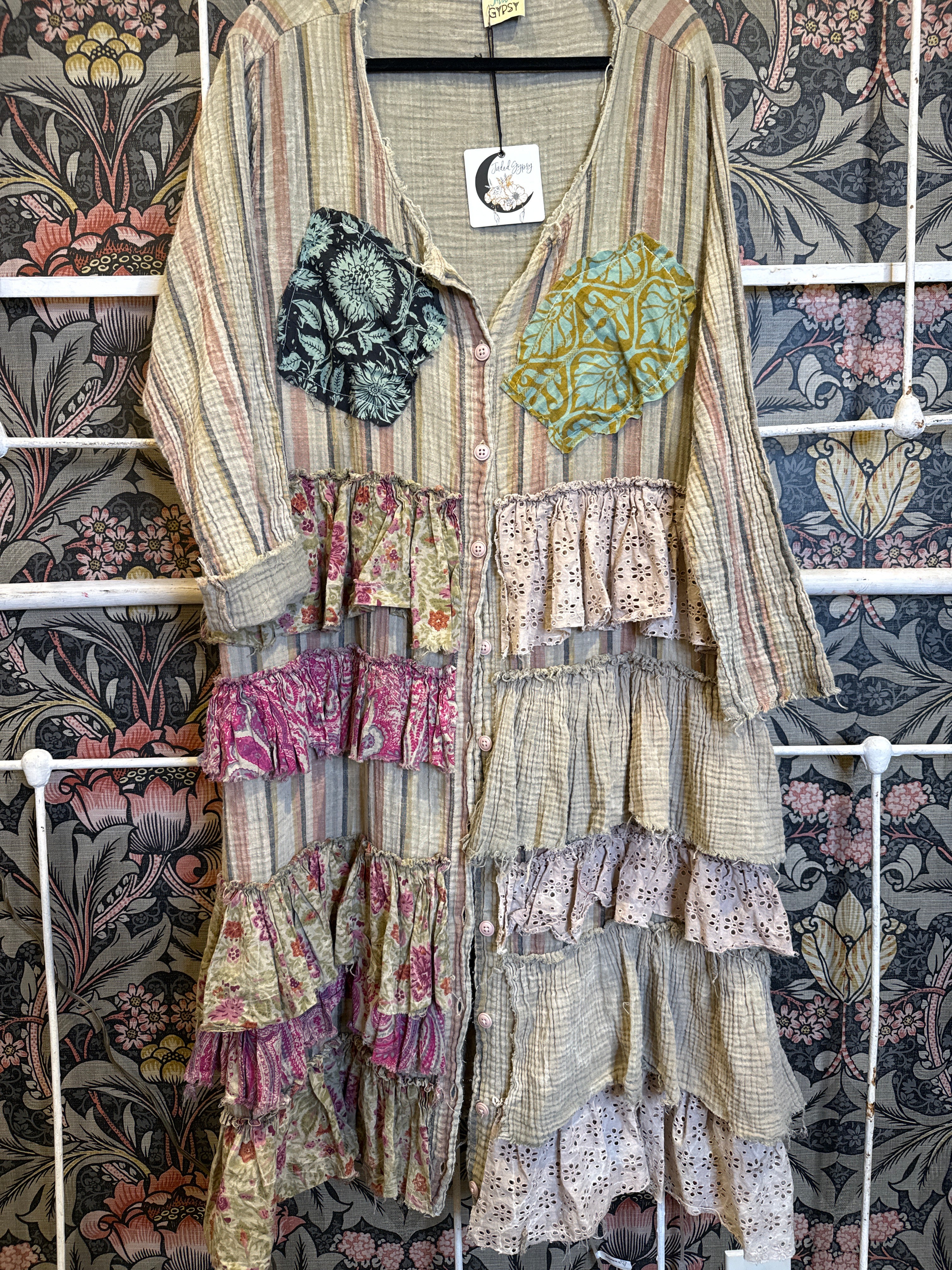 Jaded Gypsy Sage Brush Trails Duster - Pre Order – Felecia Bella
