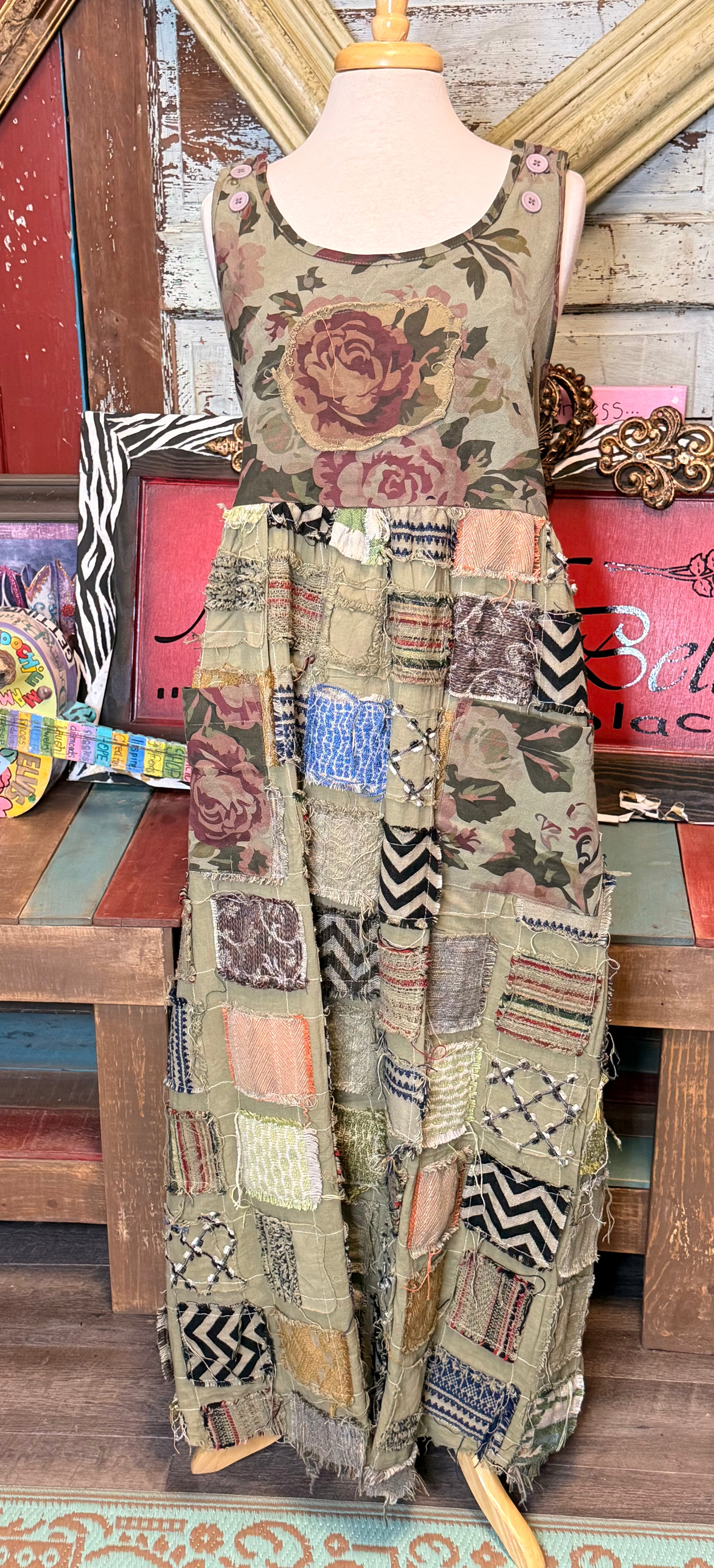 A Rare Bird Storybook Dress – Romantic Boho-Luxe