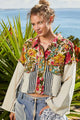 POL Floral Stripe Jacket