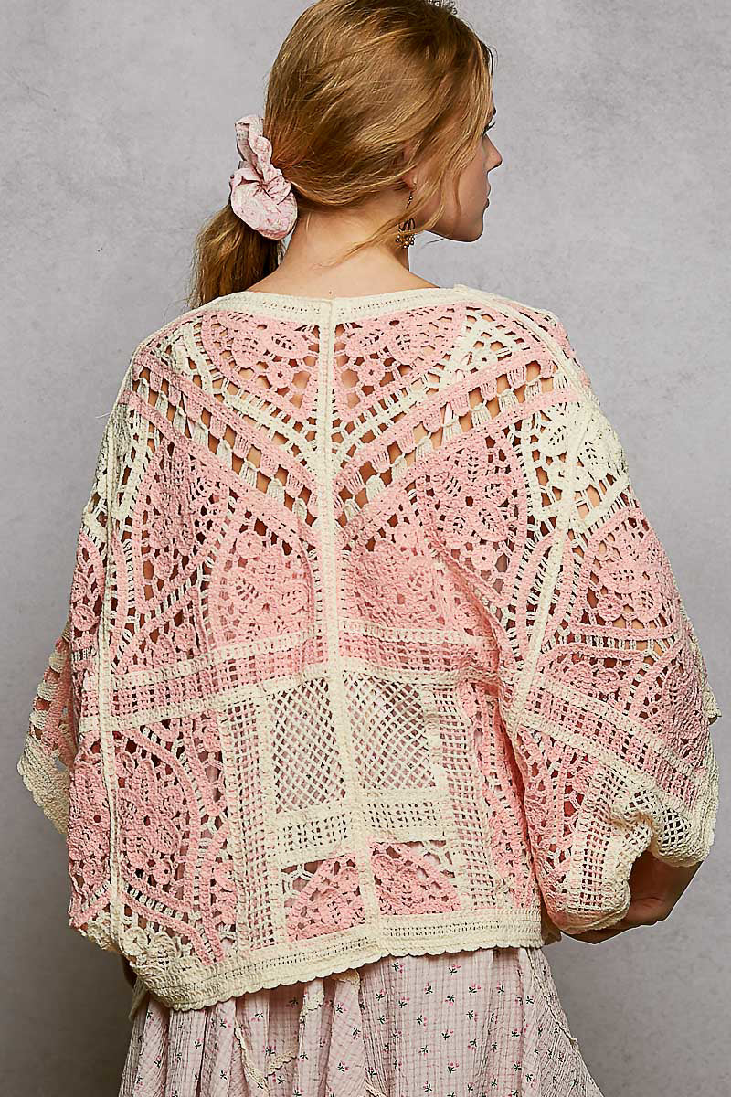 POL Crochet Cardigan