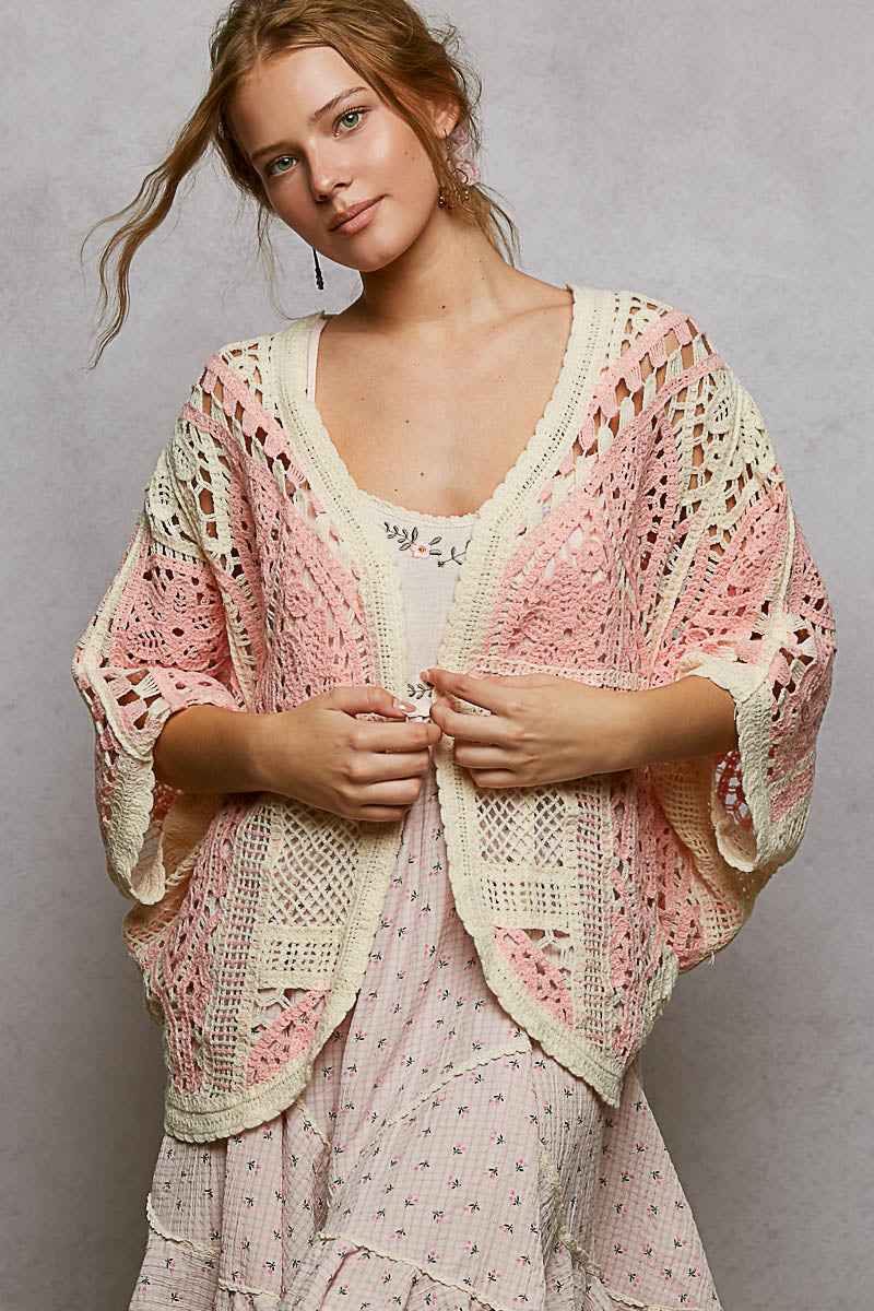 POL Crochet Cardigan