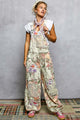 Pre Order POL Overalls Striped Denim