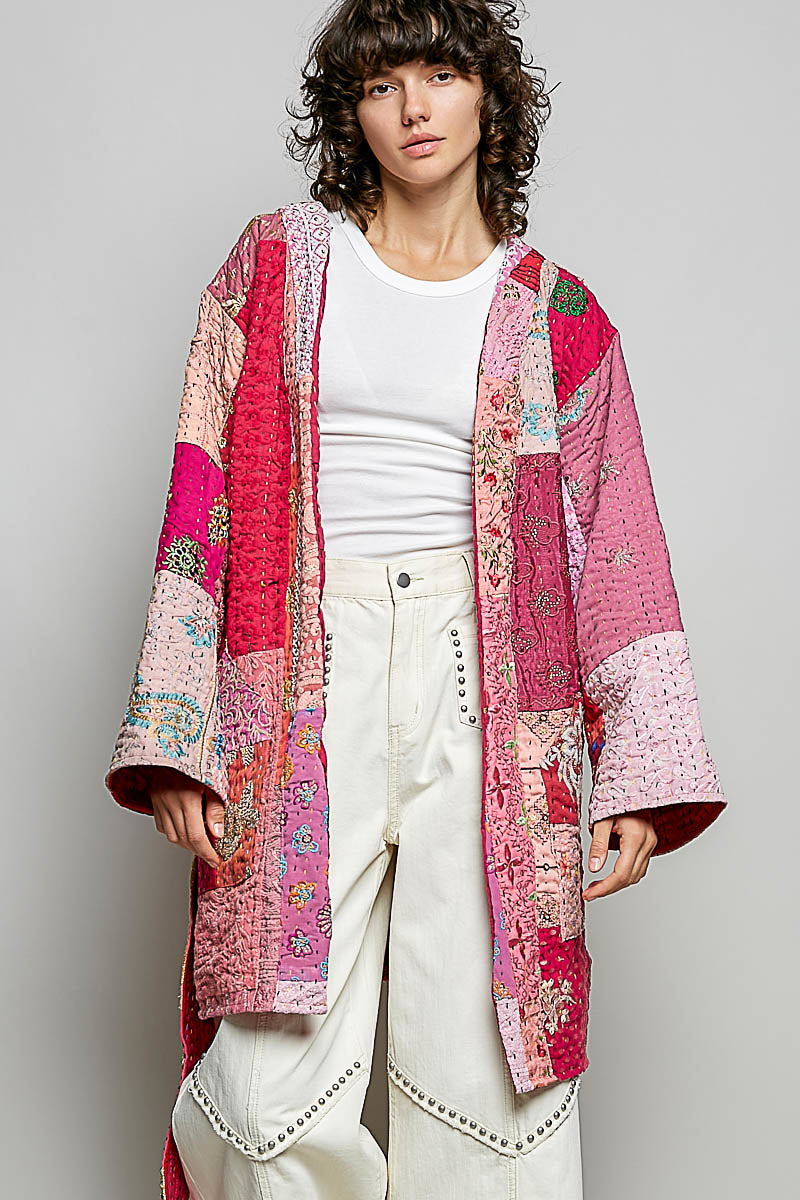 POL Woven Kimono Top
