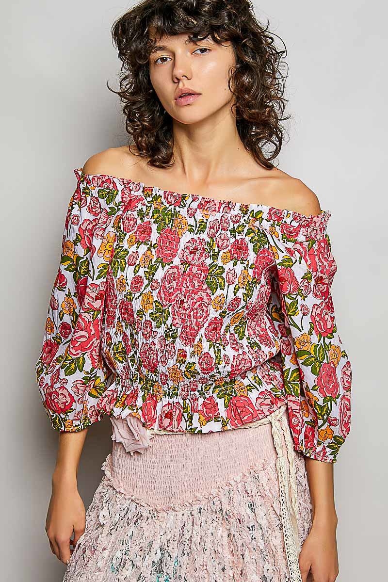 POL Floral Blouse