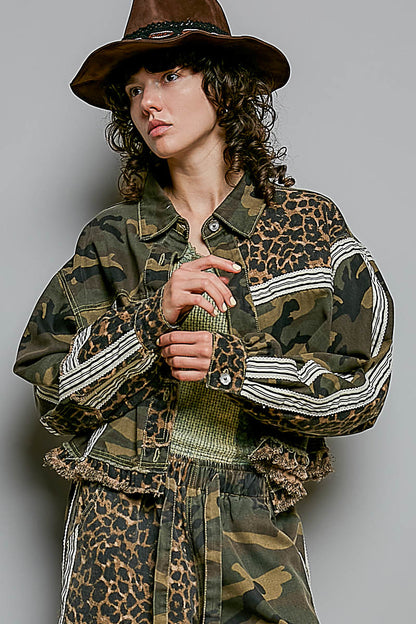Pre Order POL Camo Jacket - back view