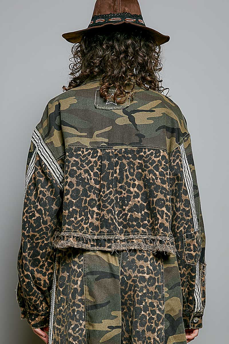 Pre Order POL Camo Jacket - front view