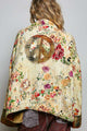 POL Meadow  Patchwork Cardigan