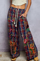 POL Red Plaid Pants