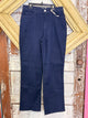 Charlie B Stright leg Blue Black Denim Pants
