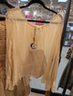 Pre-order Jaded Gypsy Celestial Drift Top-Parchment