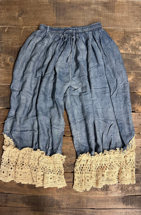 Jaded Gypsy Enchanted Bloomers - Chambray