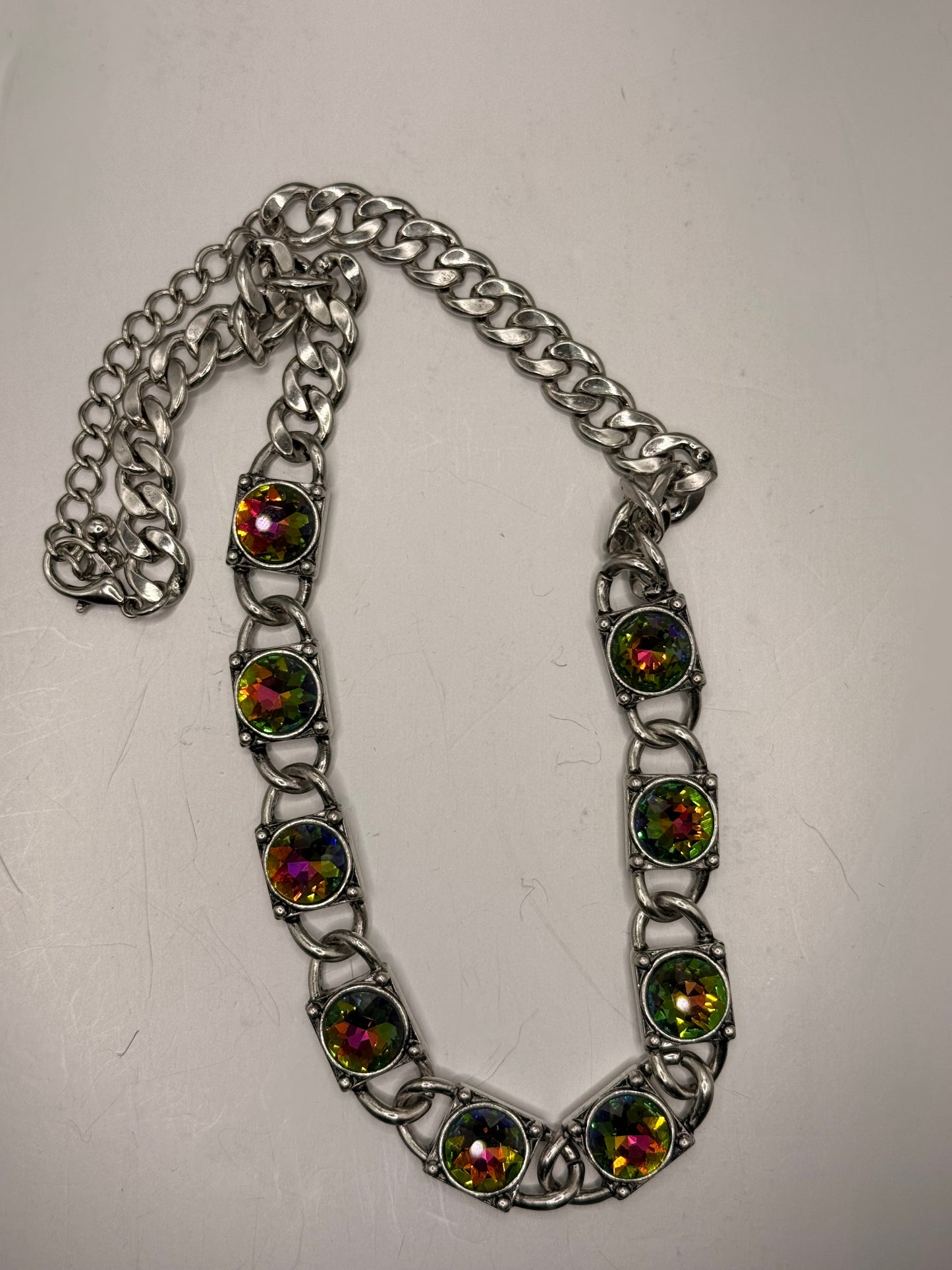 Alice  Square Chain Necklace
