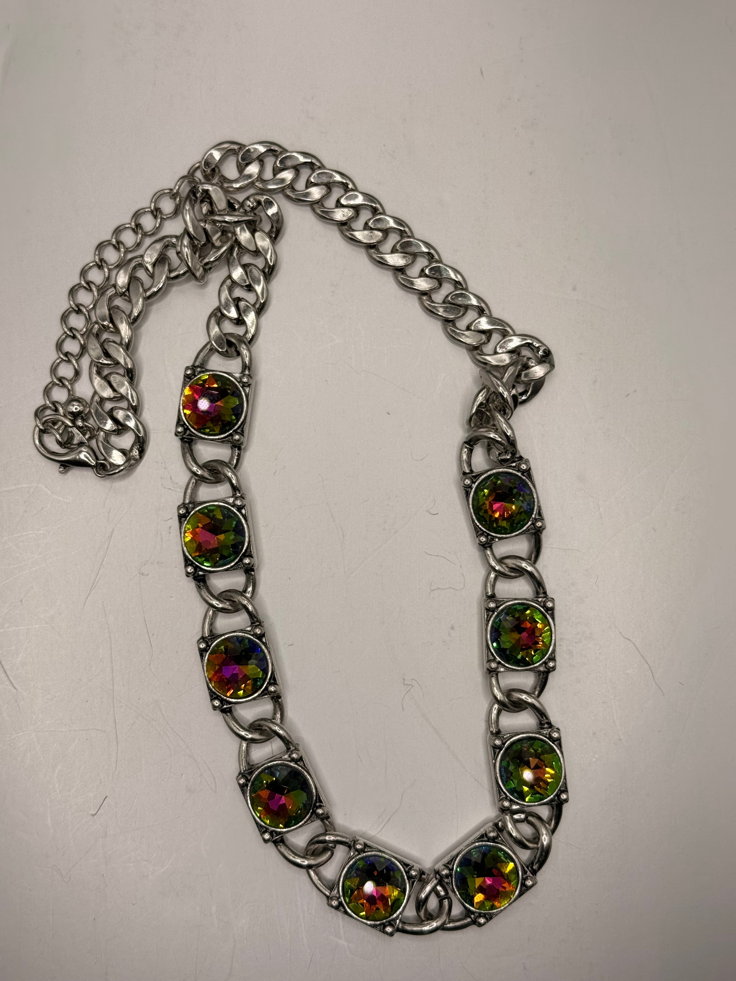 Alice  Square Chain Necklace