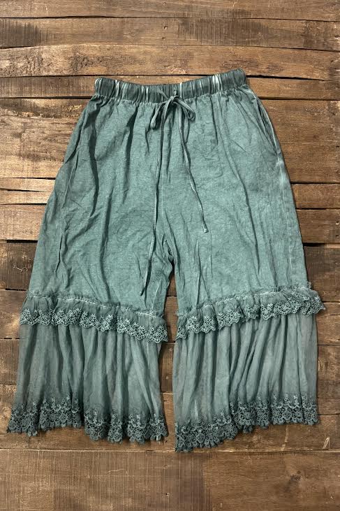 Jaded Gypsy Garden Party Bloomers -teal
