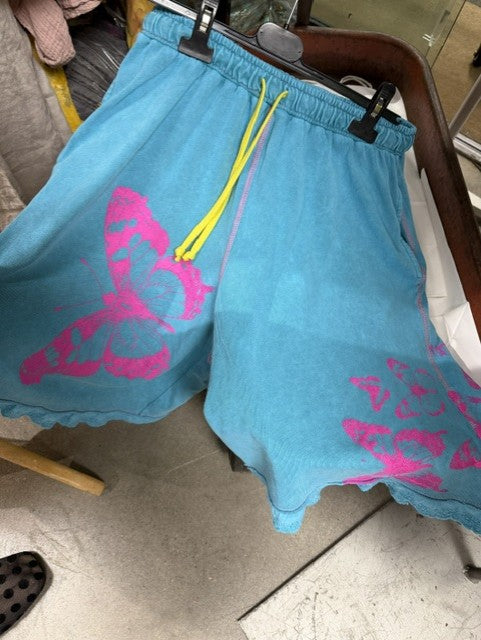 Pre-Order I Love Linen Butterfly Short