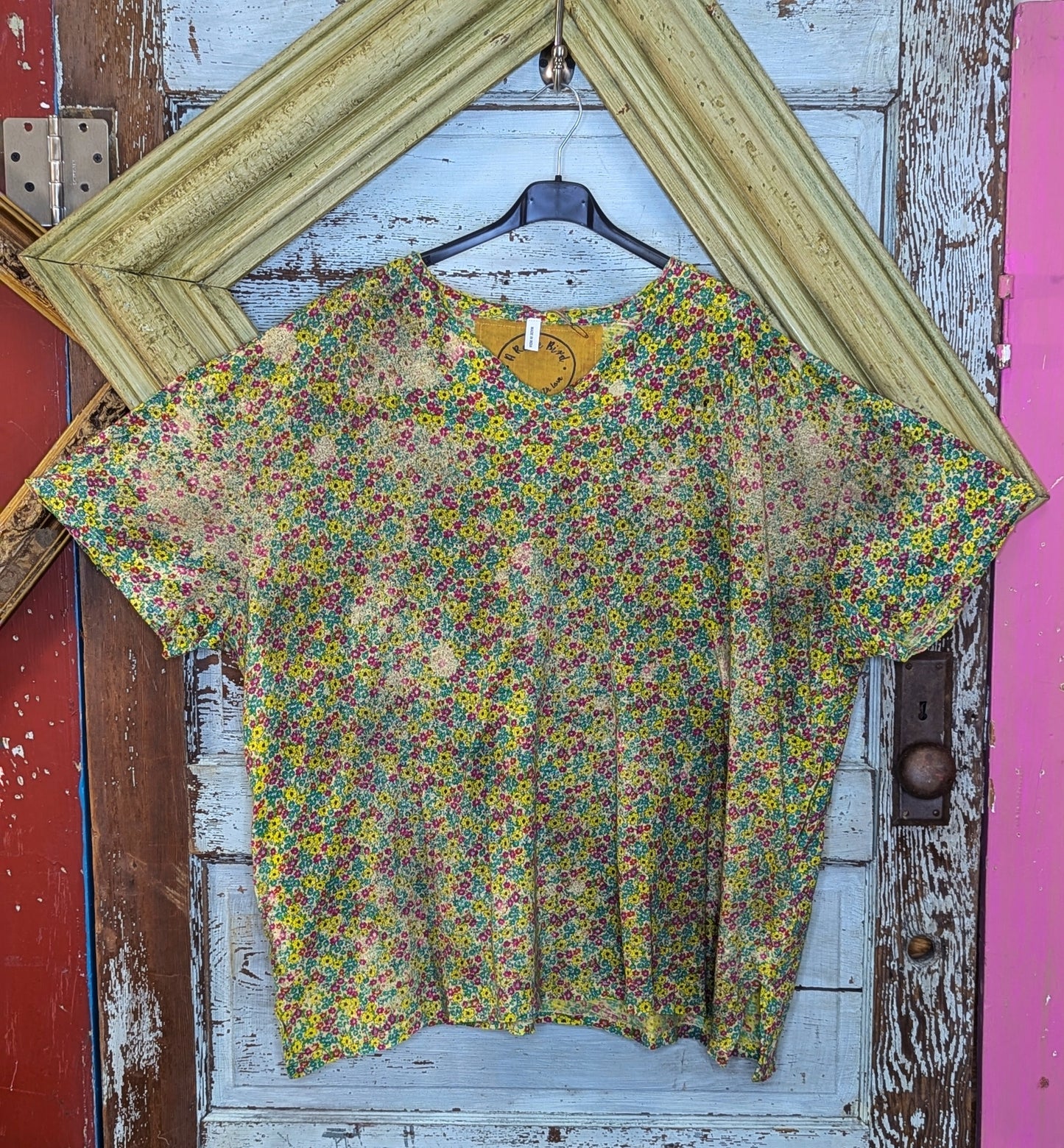 A Rare Bird Floral Tee