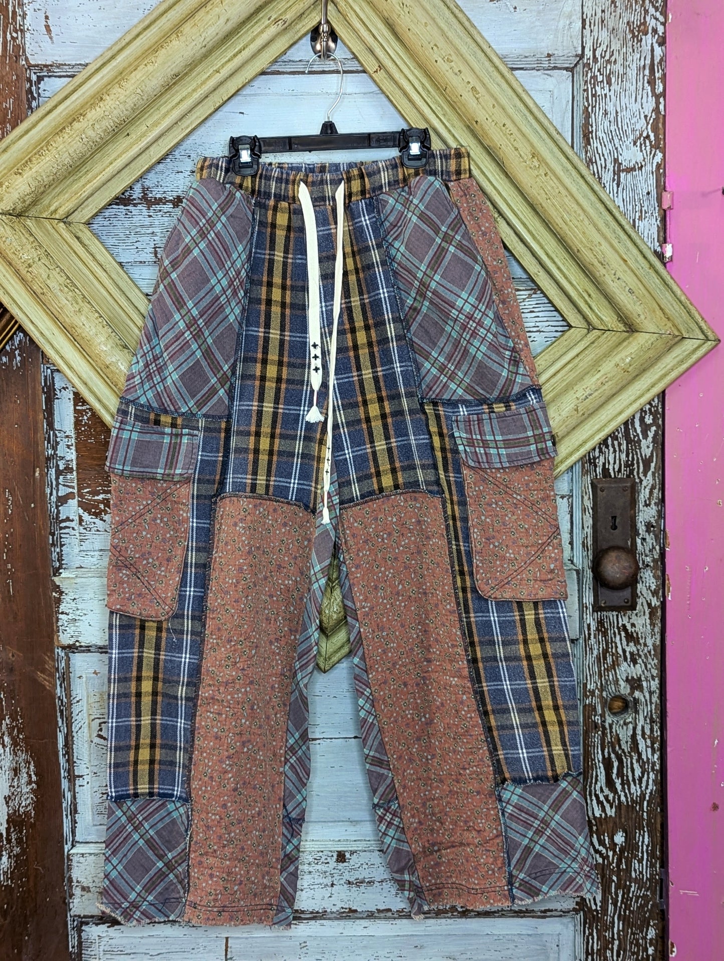 POL Pull on Plaid Pant