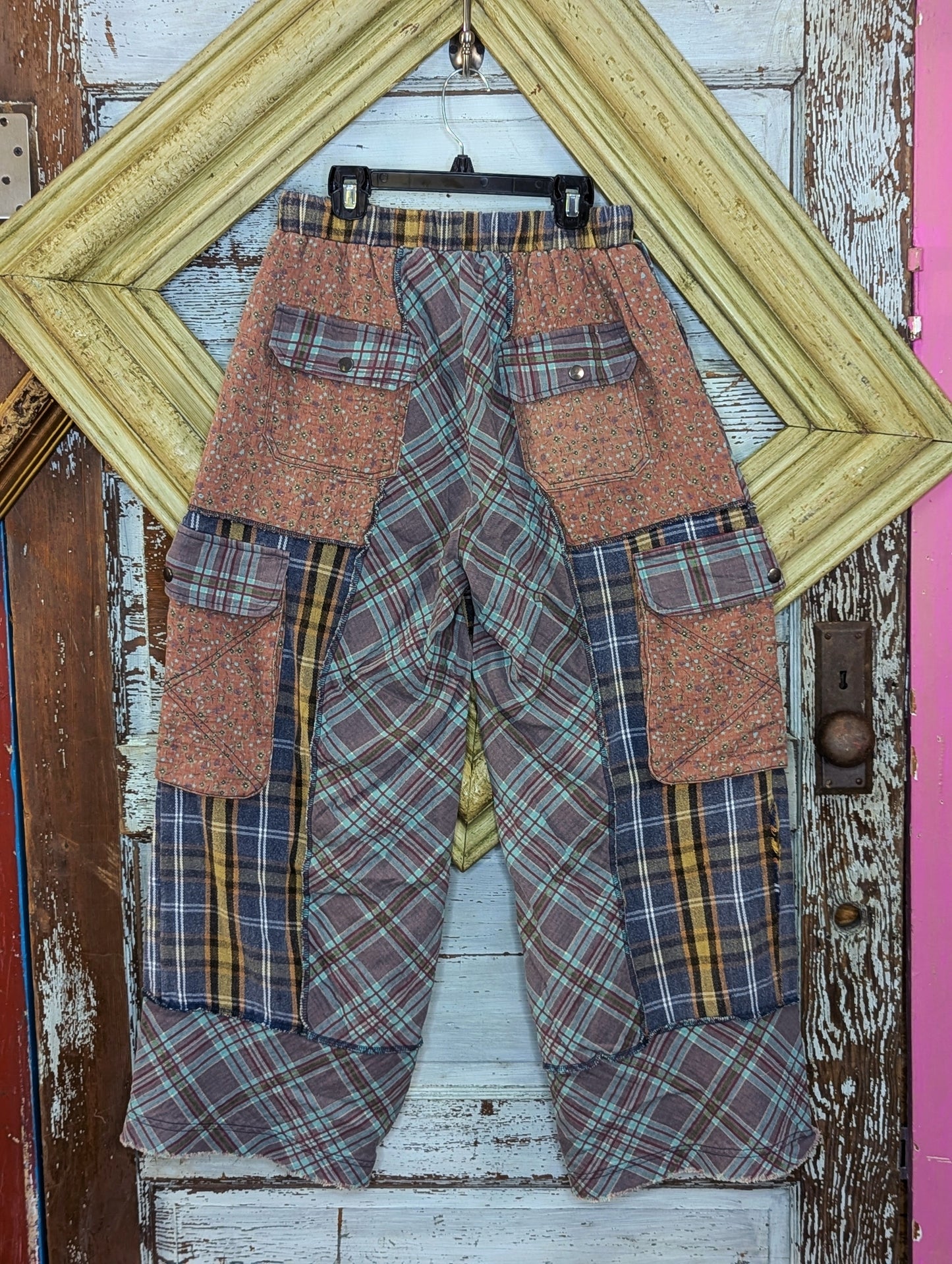 POL Pull on Plaid Pant