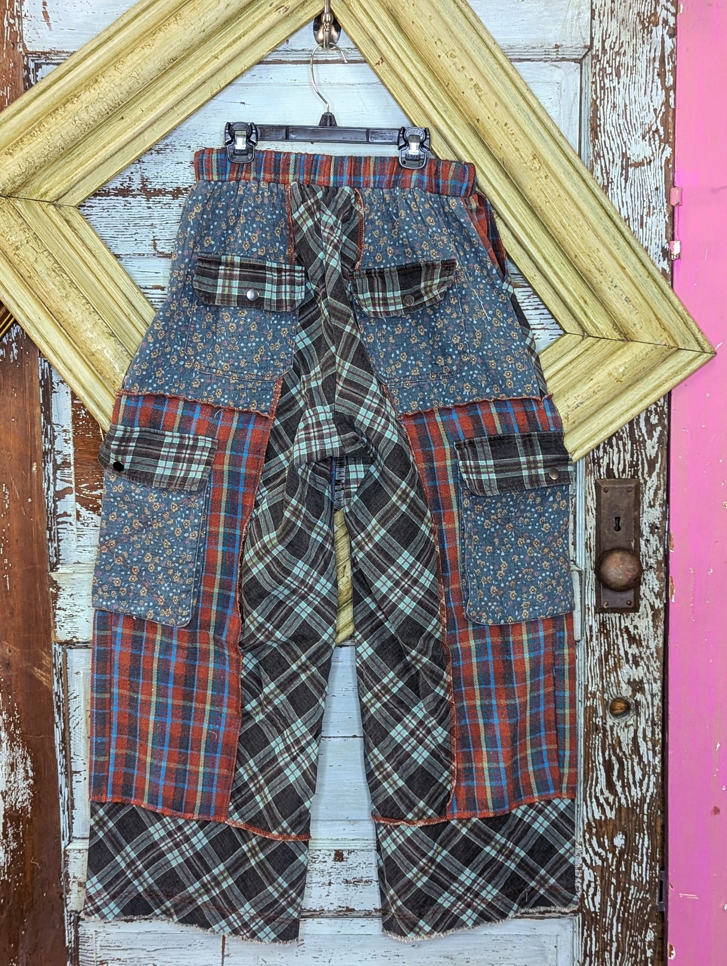 POL Pull on Plaid Pant