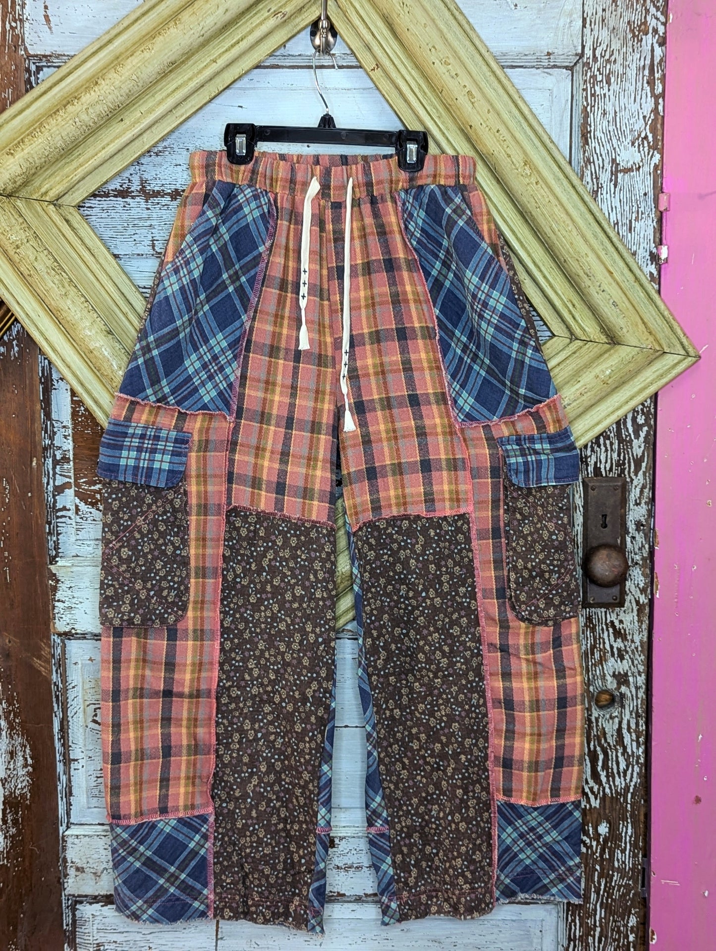 POL Pull on Plaid Pant