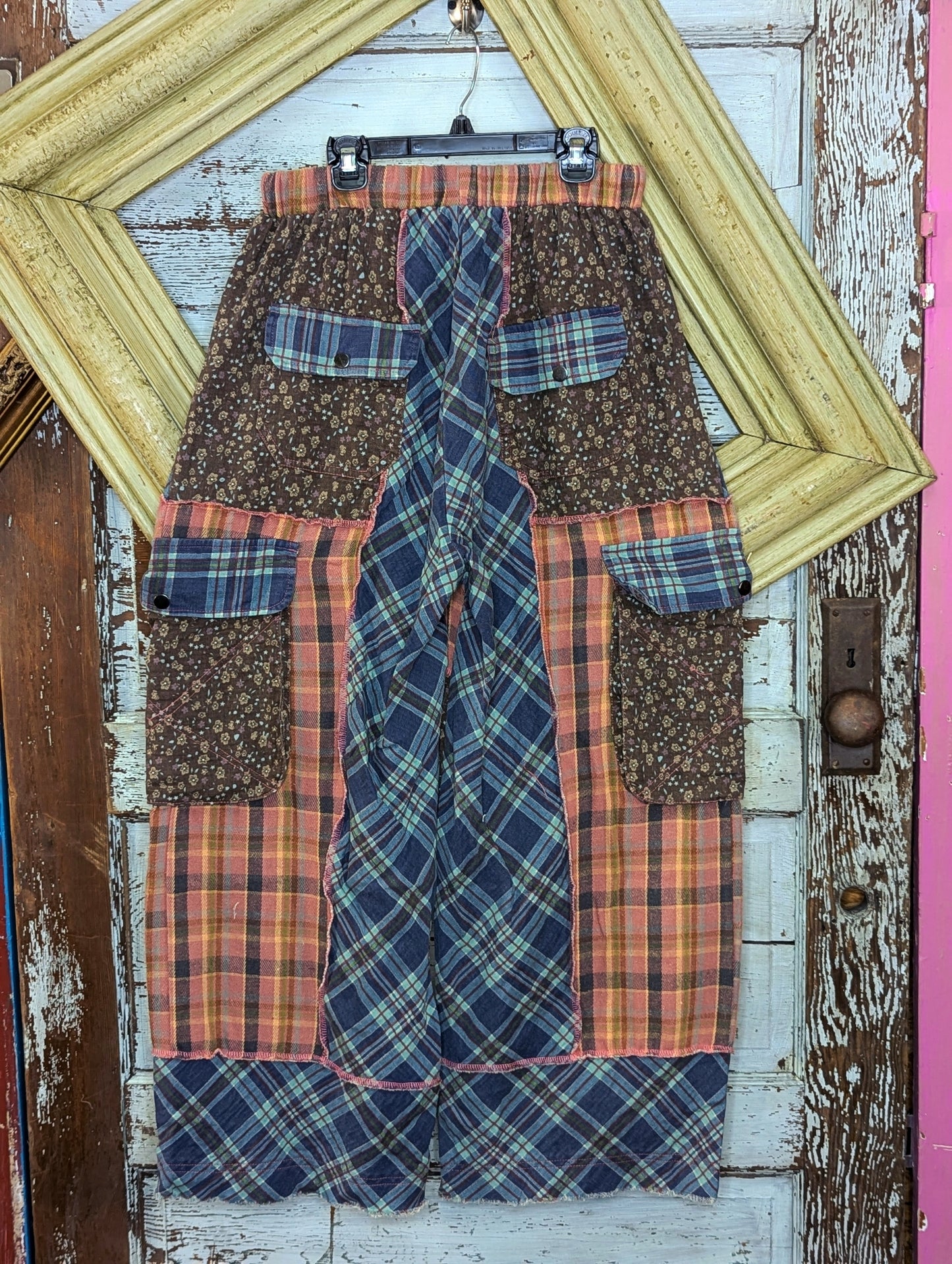 POL Pull on Plaid Pant