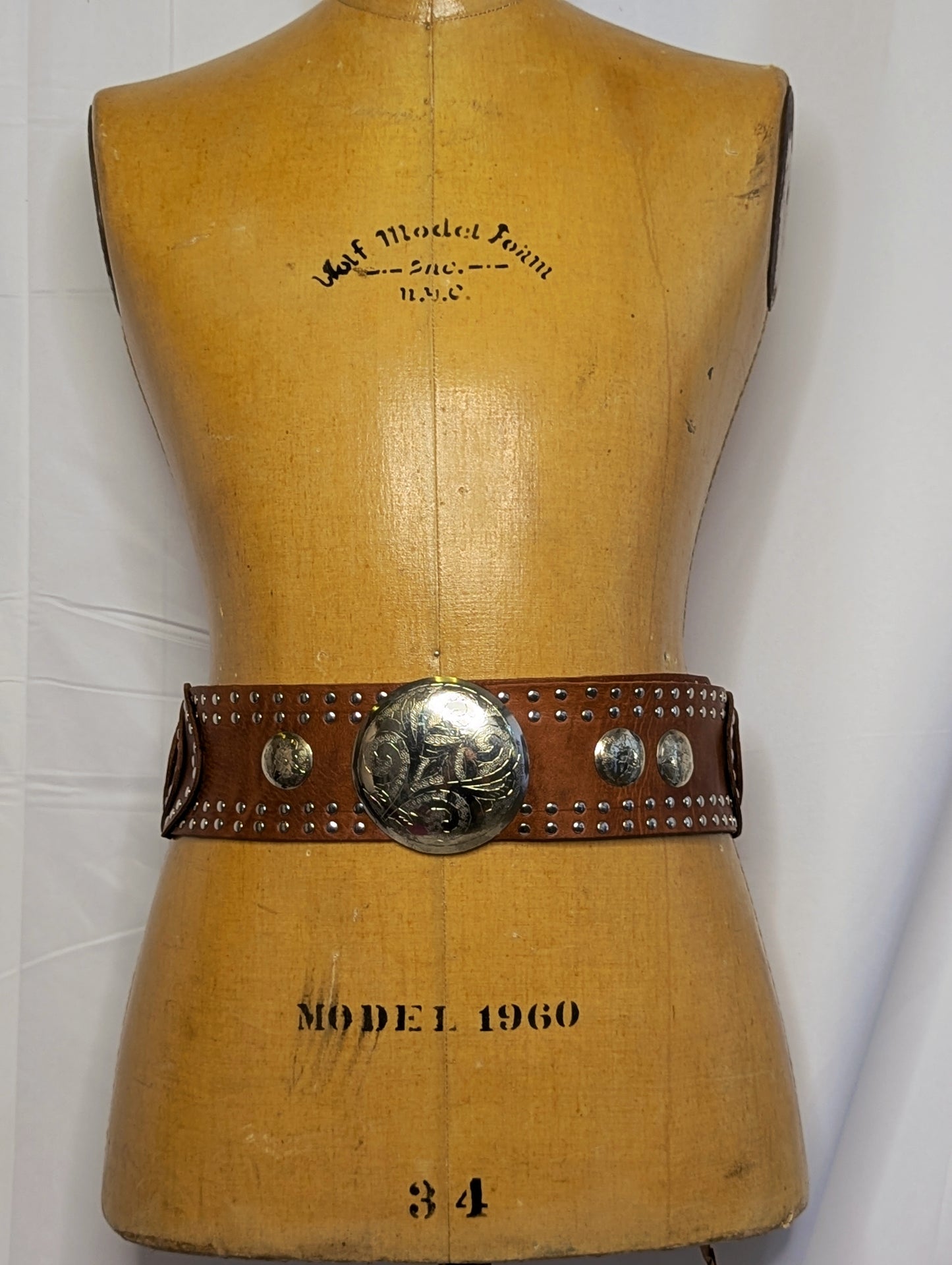 Heavy Weight Champion Studded Belt