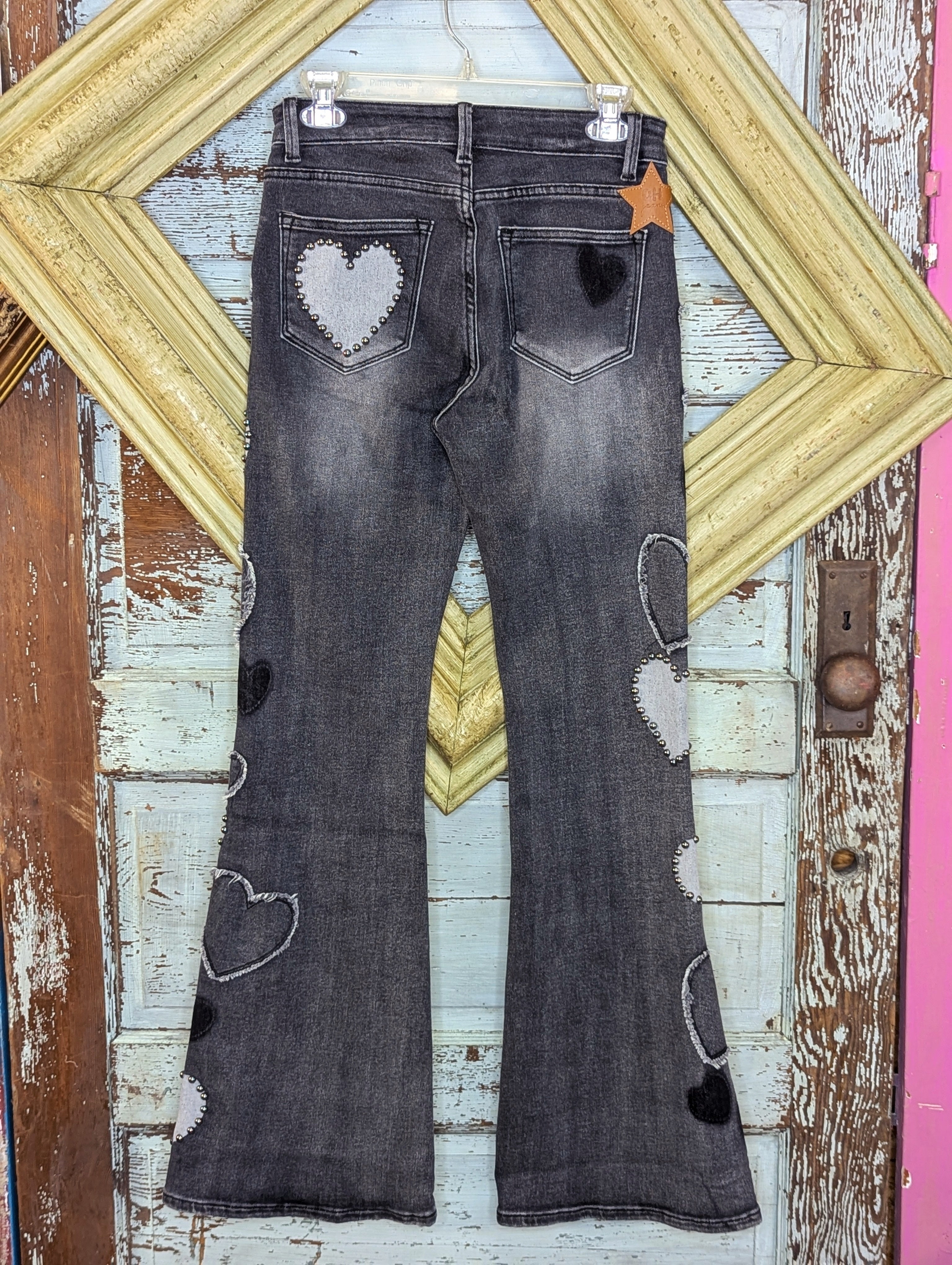 Oli and Hali Heart Denim Jeans