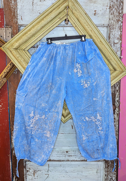 A Rare Bird Blue Cross Jeany Pant