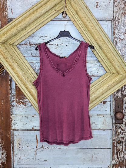 Made In Italy Sequin Tank