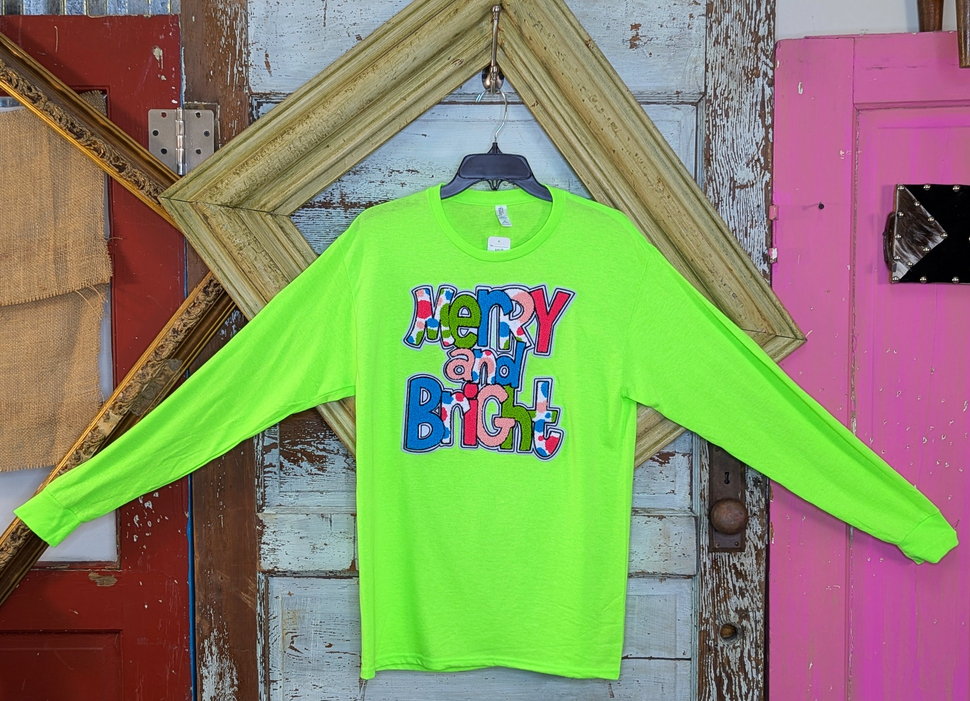 Merry&Bright Long sleeve Tee