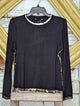 Crew Neck Long Sleeve Top
