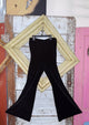 Velvet bell bottoms