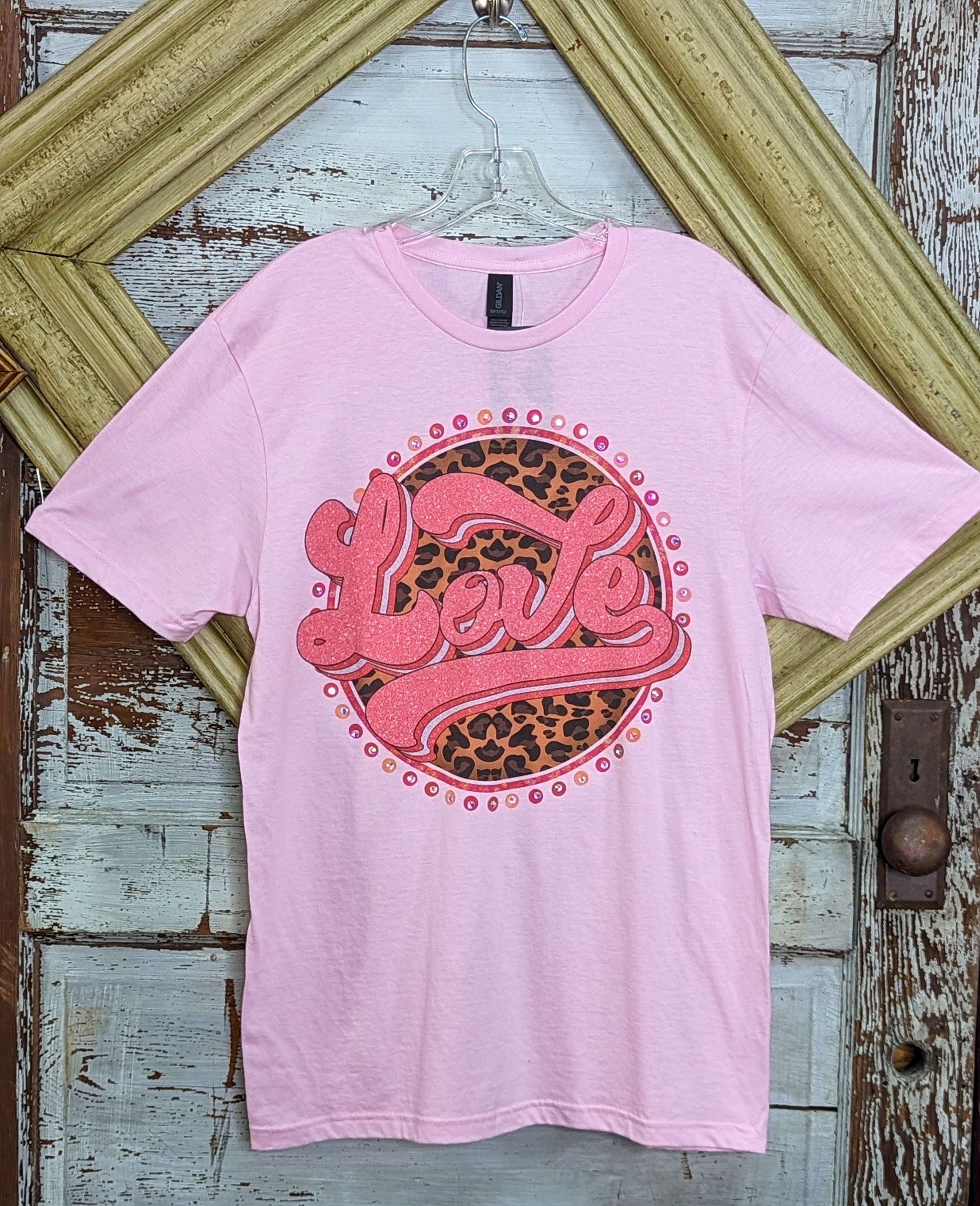 Animal Print Love Tee