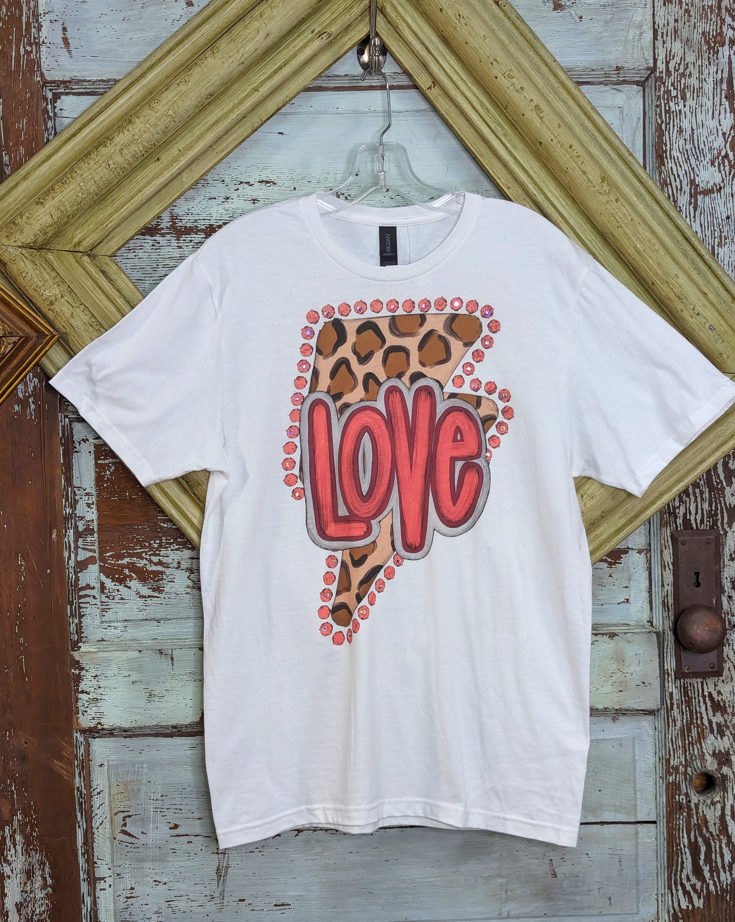 Animal Print Love Lighting Bolt