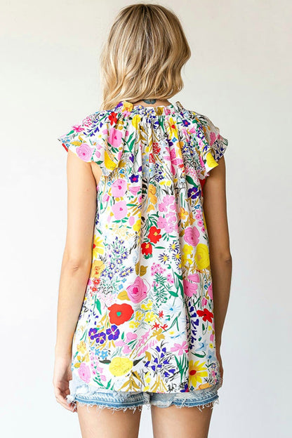 Floral Printed Woven Blouse