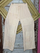 Beige Draw String Pants