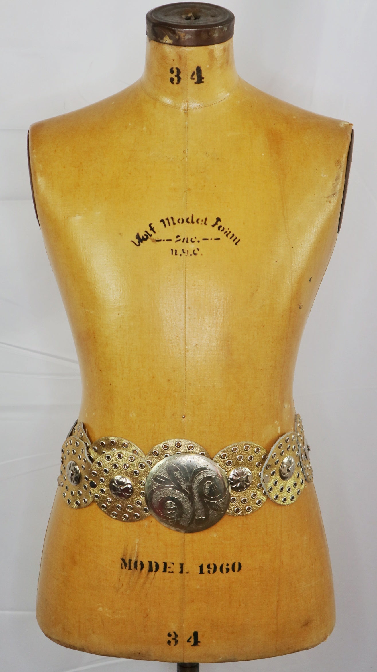 Golden Concho Belt