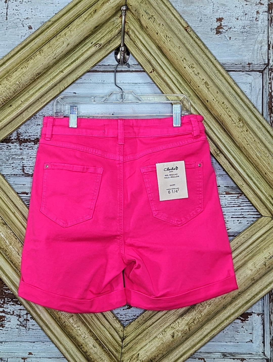 Rolled-Up Cuff Shorts
