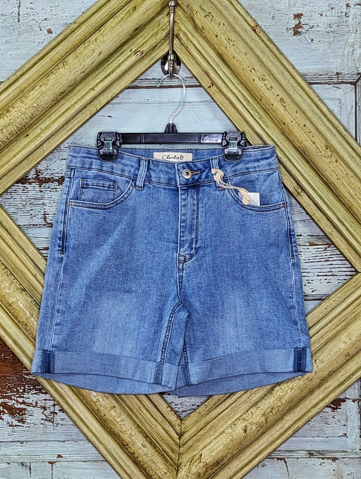 Rolled-Up Cuff Shorts