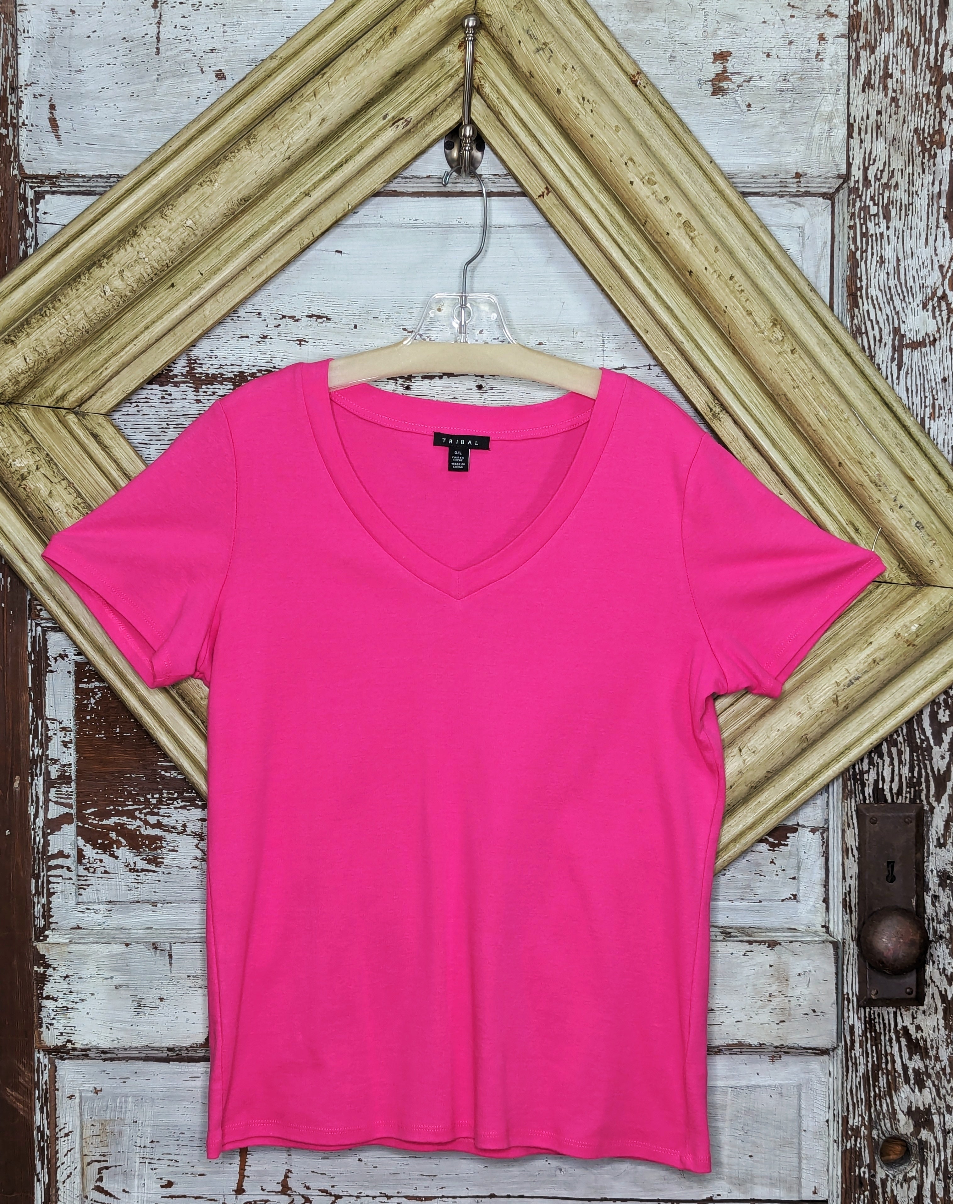 Hot Pink Tribal Tee