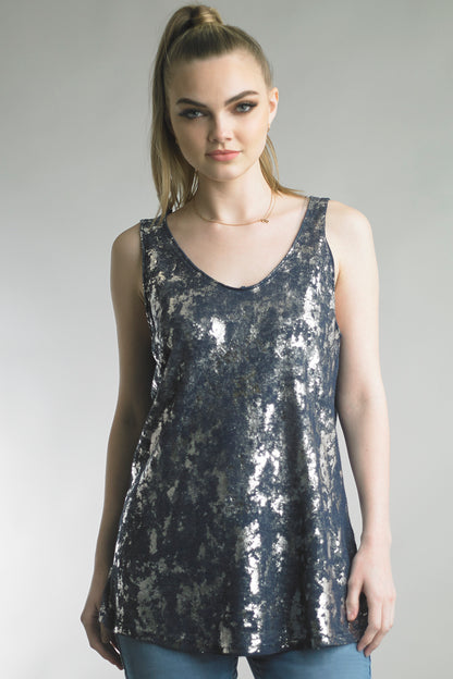 Tempo Paris Metallic Painted Tank