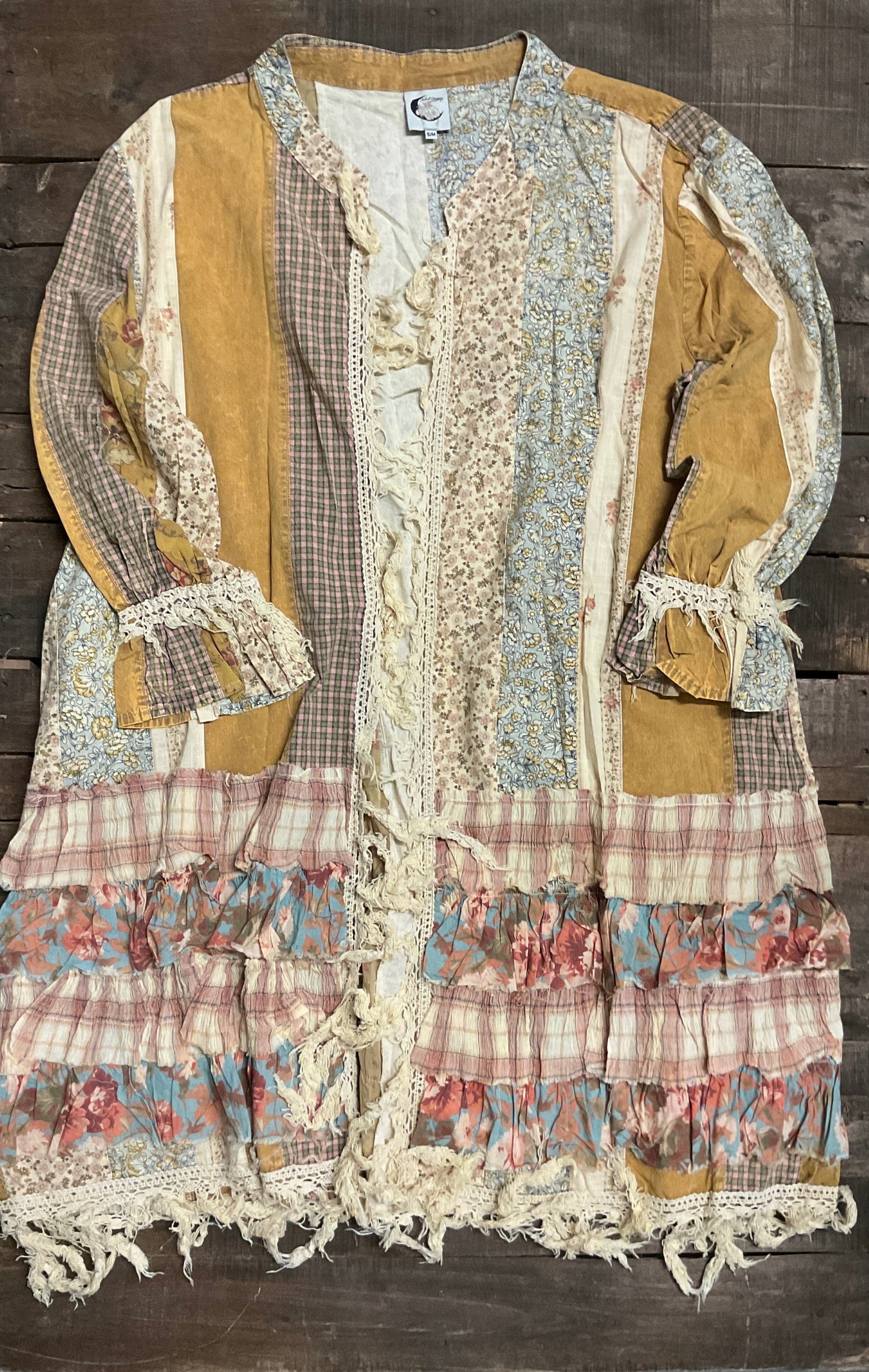 Jaded Gypsy Washed Away duster-Golden