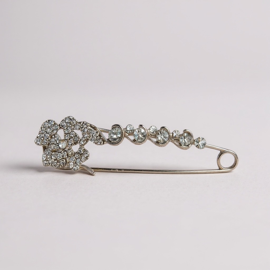 Pin Flower Brooch