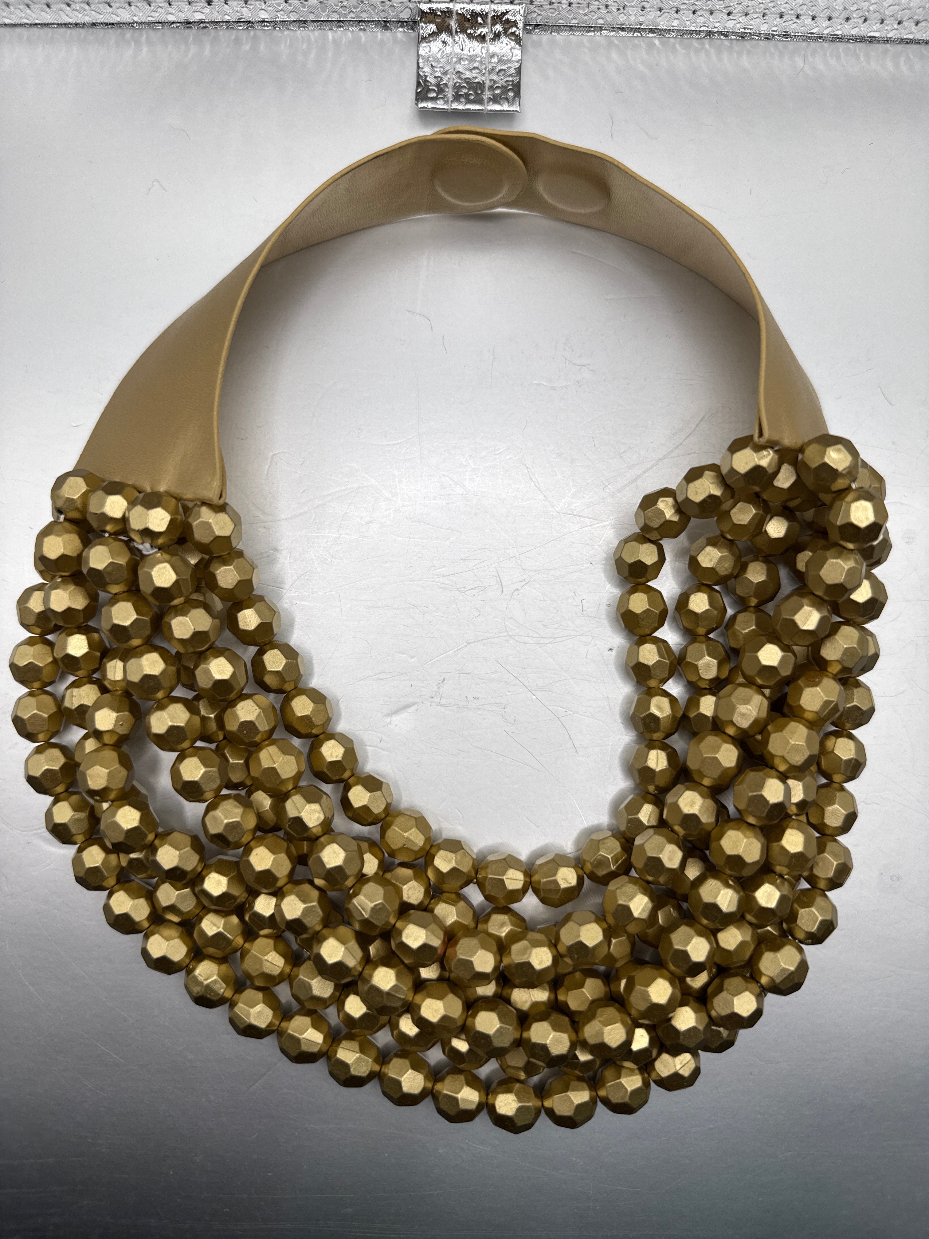 Alice multi strand/multi Bead Necklace