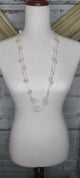 Gold Pearl Necklace