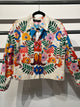 ZENARA PRINTED COTTEN JACKET