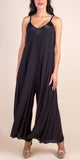 Spaghetti Strap Wide-Leg Jumpsuit