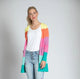 Rainbow Stripe Cardigan