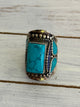 Turqouise Lapis Ring