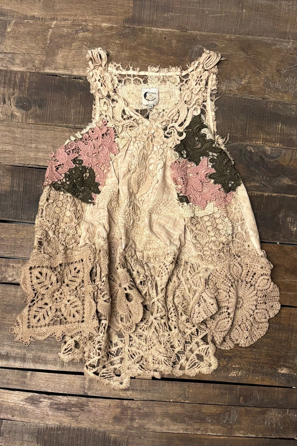 Jaded Gypsy Whispers of Lace Tank